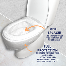 Load image into Gallery viewer, Loo Skins Seat & Bowl Covers <span>(2 Packs, 10 covers)</span>
