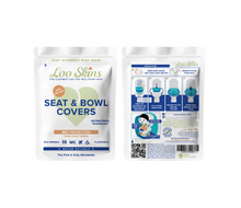 Load image into Gallery viewer, Loo Skins Seat & Bowl Covers <span>(2 Packs, 10 covers)</span>