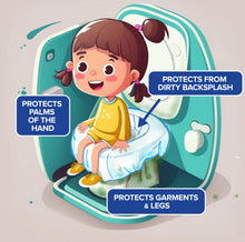 Load image into Gallery viewer, Family Pack Antibacterial Toilet Seat & Bowl Cover Pack of 2*24 Free Shipping Worldwide